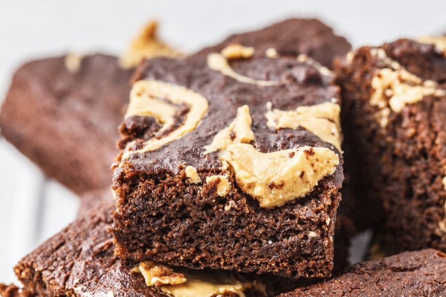 Vegan Brownies met Tahin en Miso