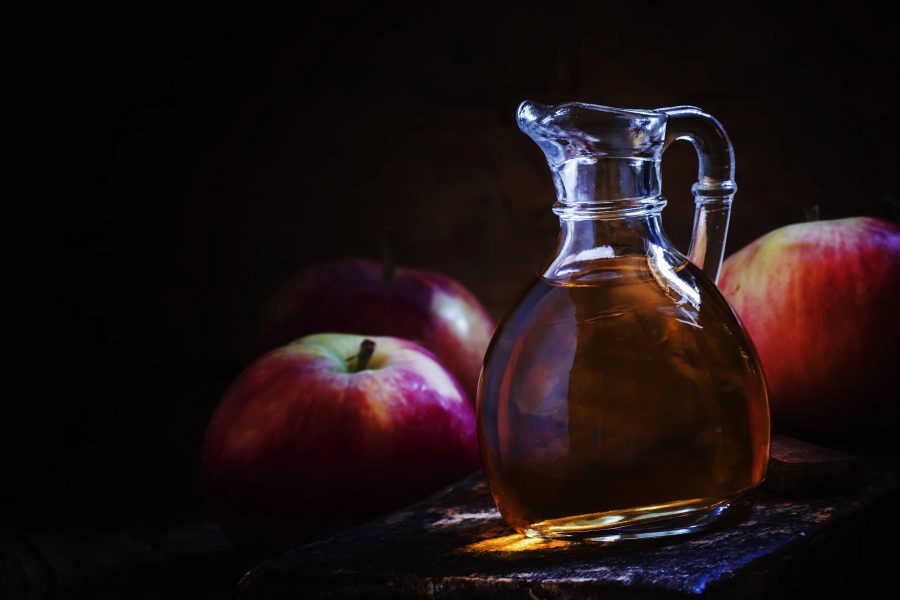Troebele appelazijn is gezonde appelazijn